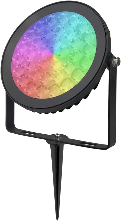 LGIDTECH FUTC10ZR 15W DC 24V Outdoor RGB+CCT LED Garden Light Zigbee 3.0+2.4 by LGIDTECH