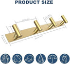 VAEHOLD Hat and Coat Wall Mount Rack - Image 7