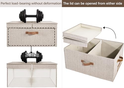 StorageWorks Large Decorative Storage Boxes - Image 3