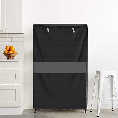 Wire Shelf Cover for 36x24x72 Rack, Waterproof Dustproof Zipper Cover - Image 2