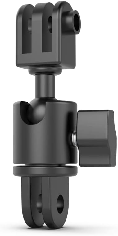 Aluminum 360 Degree Rotation Camera Swivel Mount, Vertical Metal Bracket by SKEZN