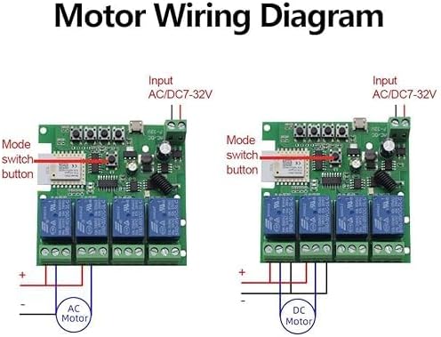 Zigbee 4CH DC7-32V USB 5V Relay Smart Switch Module, Wireless APP Remote Control - Image 5