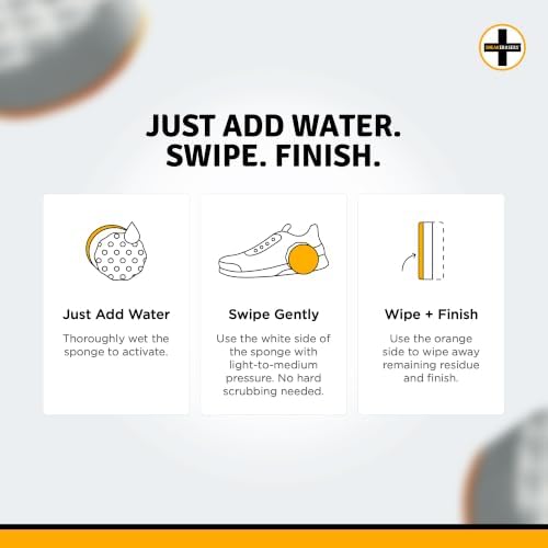 SneakERASERS Instant Sneaker Cleaner, Premium Shoe Cleaning Kit - Image 3