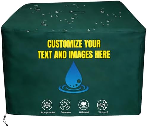 QYH Custom Size Dust Cover, Waterproof Made-to-Measure Cover by Unknown