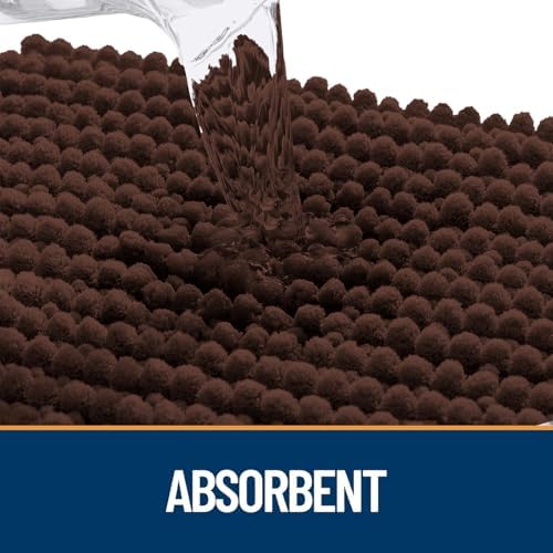 OLANLY Dog Door Mat for Muddy Paws 47x17, Extra Absorbent Chenille Mud Mat - Image 4