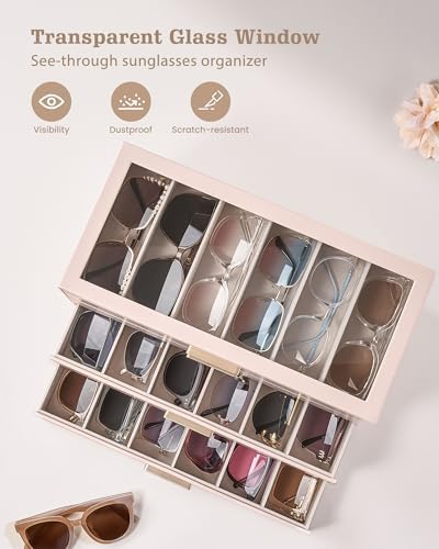Lolalet Sunglasses Storage Box for Women - Image 5