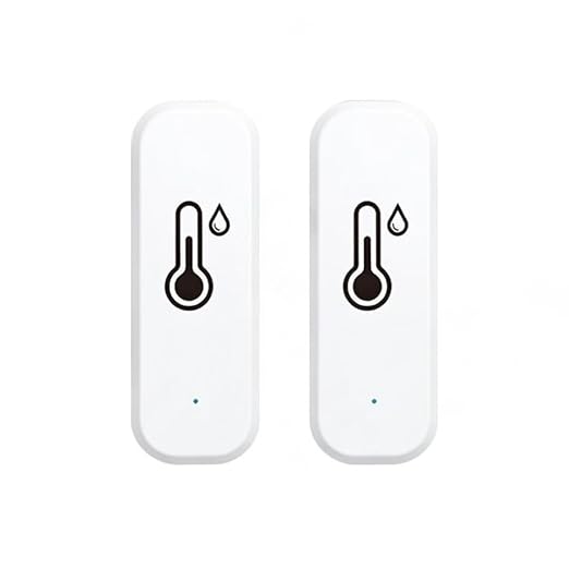 Zigbee Temperature and Humidity Sensor, Smart Home Multi-Room Group Control by Besisglas