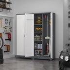 72.8" H Metal Garage Storage Cabinets - Image 2