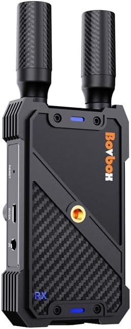 Wireless HDMI Receiver, 1312ft HDMI Wireless Receiver Kit 1080P Support IR by Bovbox