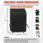 iCOVER 2 Burner Grill Cover - Image 2