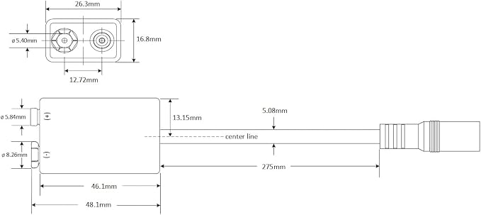 9V Battery Replacement Eliminator Kit - Image 5