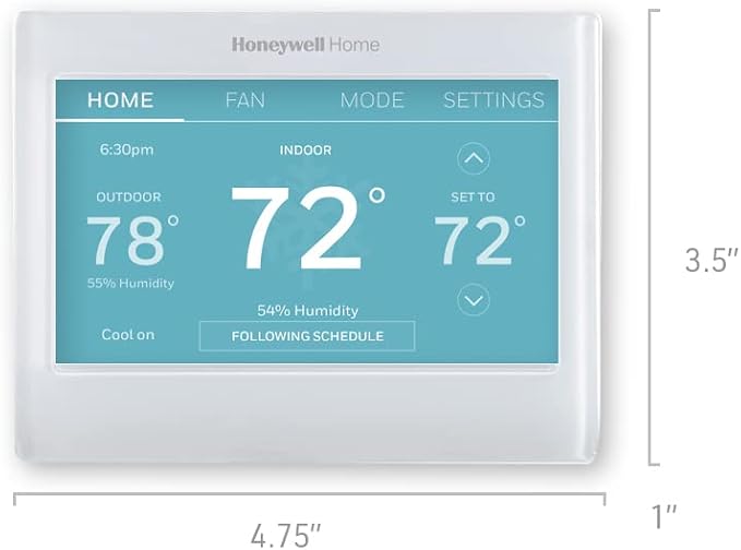 Honeywell Home RTH9600WF Smart Color Thermostat ENERGY STAR Wi-Fi Programmable - Image 12