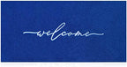 AAZZKANG Blue Door Mat Outdooor Entrance Welcome Doormat Long 18"x48" by AAZZKANG