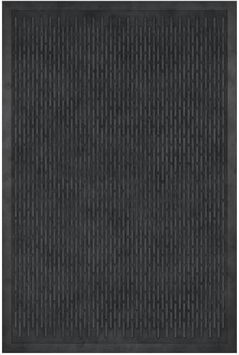 Ottomanson Waterproof Rubber Outdoor Doormat – Heavy-Duty Non-Slip Rubber Floor - Image 3
