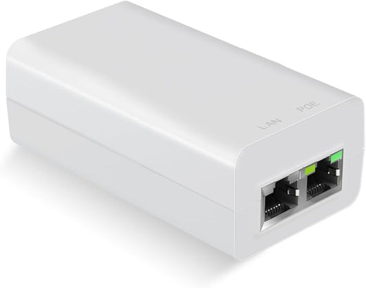 Gigabit PoE Injector 48V 15W, Single Port PoE Power Injector by PROCETPOESystem