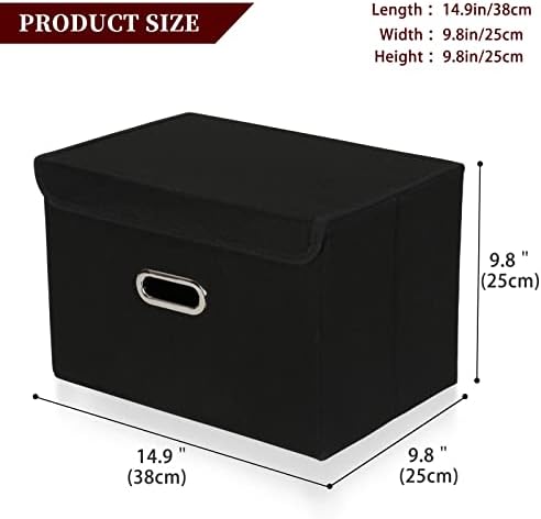 STOREONE Fabric Storage Cube Bins Foldable Organizer Container Collapsible - Image 2