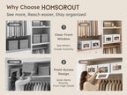 Homsorout Small Closet Storage Bins - Image 3