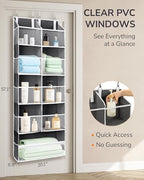 ULG Over the Door Organizer, 5-Tier Extra Large Hanging Storage - Image 2