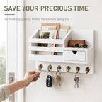 FifthQuarter Key and Mail Holder Wall Mount - Image 6
