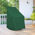 Shine Company Weatherproof Outdoor Rocking Chair Cover, 100% Woven Polyester - Image 3