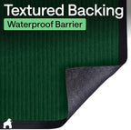 GORILLA GRIP Traffic Guard Indoor Outdoor Heavy Duty Door Mat, 29x17 Green - Image 6