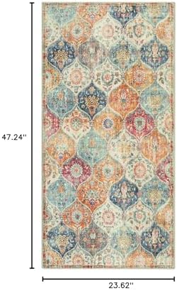 Lahome Moroccan Kitchen Rugs Non Slip Washable, 2x4 Rugs - Image 2