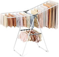 APEXCHASER Foldable Clothes Drying Rack, Adjustable Gullwings Space-Saving by APEXCHASER
