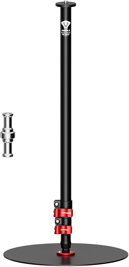 IFOOTAGE Round Base Monopod A300, Tripod Head, Payload 22lb by IFOOTAGE