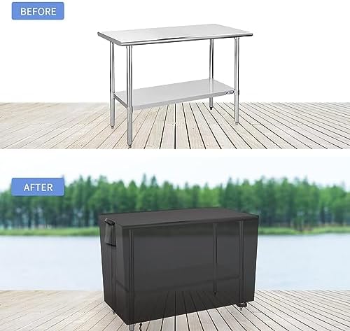 Outdoor Grill Table Cover for Pizza Oven Cart Table - Image 5