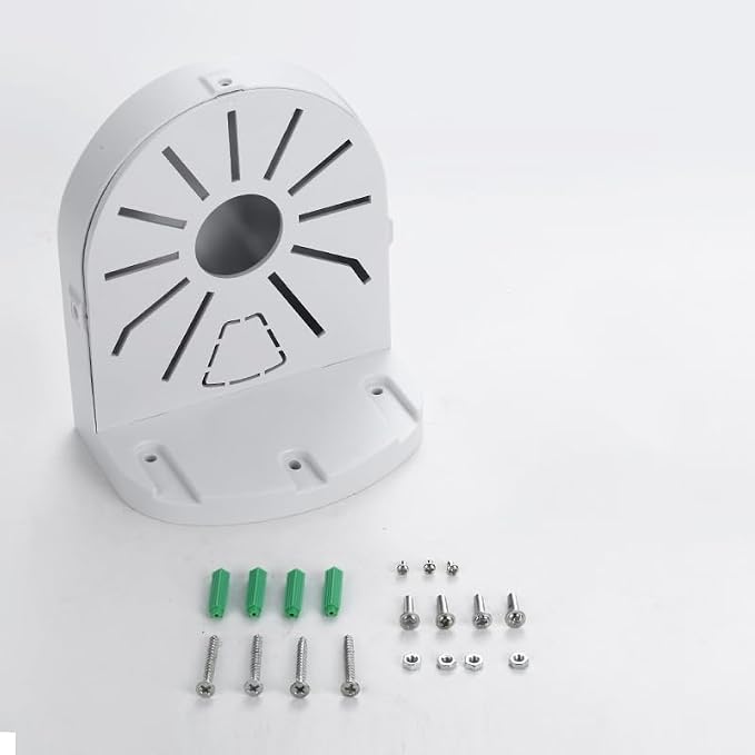 Indoor Outdoor Camera Bracket ABS Plastic Wall Mount L-Shaped Bracket - Image 2