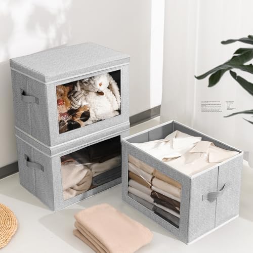 Homsorout Stackable Storage Bins - Image 3