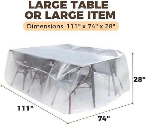 Storage Standard Patio Table and Chair Cover - Image 3