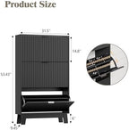 Shoe Cabinet Storage for Entryway - Image 2