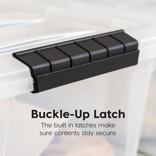 IRIS USA 6-Pack 54 Quart Storage Bins - Image 4