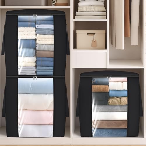 TasticTotes 120L Extra Large Blanket Clothes Storage Bags, 1 Pack - Image 7