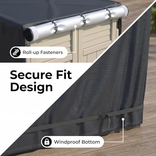 Outdoor Storage Shed Cover 72"x46"x78" - Image 3