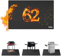Tamfile 62x40 Inch Grill Mats for Blackstone, Double-Sided Fire Pit Mat by Tamfile