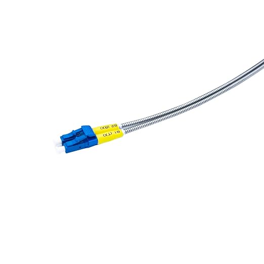 10Gtek 40 Meter LC to LC Outdoor Armored Fiber Patch Cable, Single Mode Duplex - Image 5