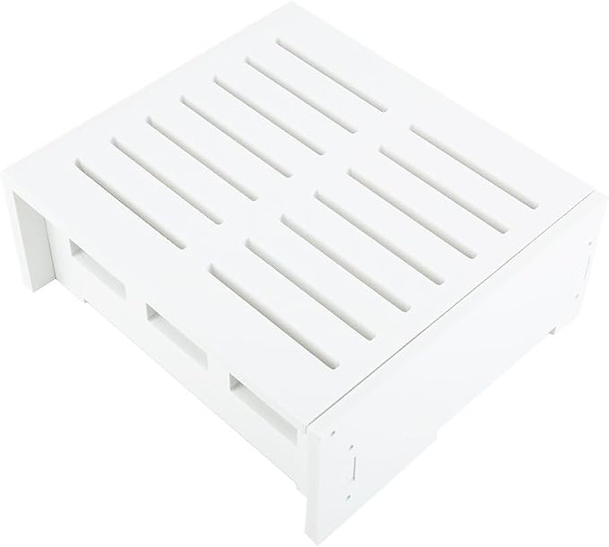 White Plastic Router Storage Box, Wall Mount Cable Organizer - Image 7