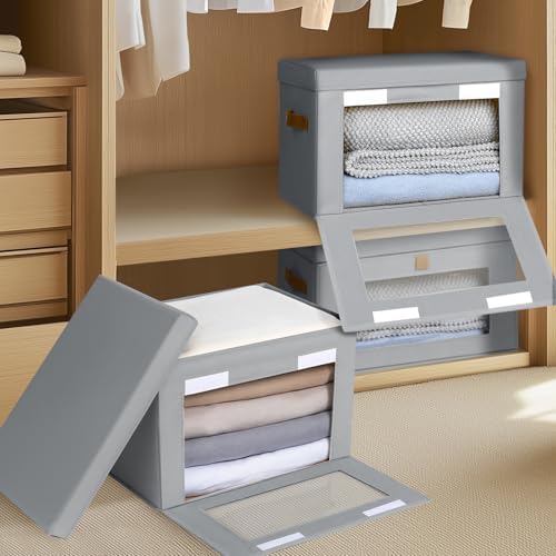 Homsorout Large Closet Storage Bins - Image 4