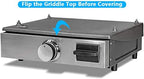 iCOVER 17 inch Griddle Cover- Heavy Duty Waterproof 600D Polyester Canvas Table - Image 2