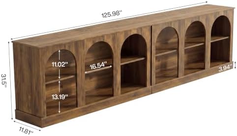 Tribesigns 10.5FT Extra Long Arched Console Table Set of 2 - Image 2