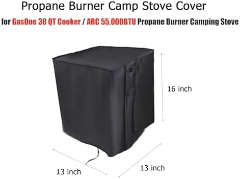 Outdoor Single Burner Stove Cover Fit - Image 2