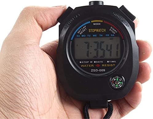 Multi-Function Electronic Digital Sport Stopwatch Timer, Large Display - Image 6