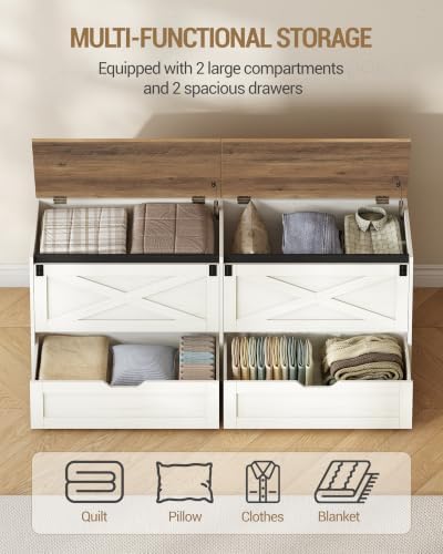 Hzuaneri 59" Farmhouse Storage Chest - Image 5