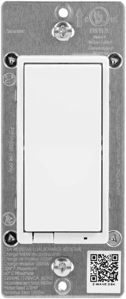 Bryant Electric IDEVZ05DW ZWave Enabled RF Single Controlled TR Receptacle by Unknown