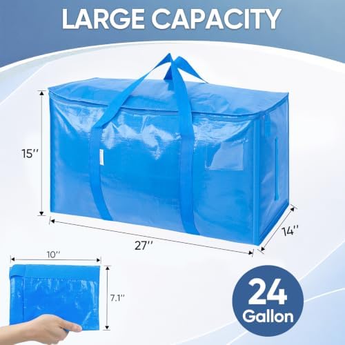 TICONN 4 Pack Extra Large Moving Bags Heavy Duty - Image 3