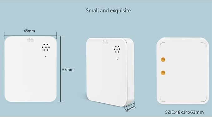 WENGART Zigbee Smart Water Leak Detector, 120dB Audible Alarm & App Notification - Image 8