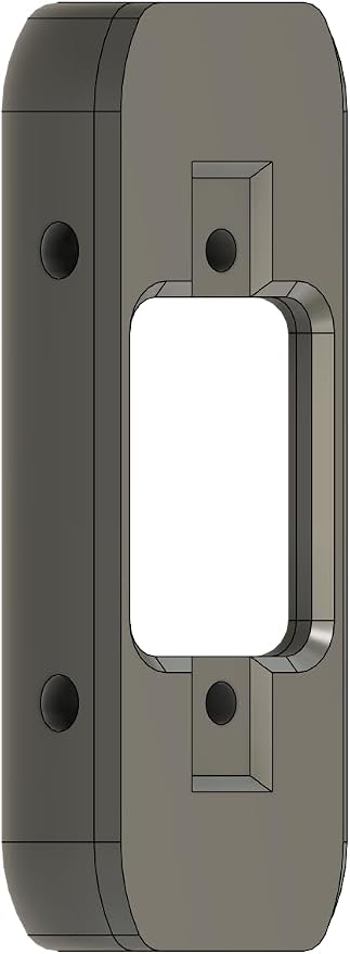 Angled Doorbell Wedge Mount Bracket compatible by Handmade