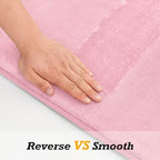 HUXMEYSON Bathroom Rugs Sets 3 Piece, Non-Slip & Quick Dry Bath Mat Set - Image 3